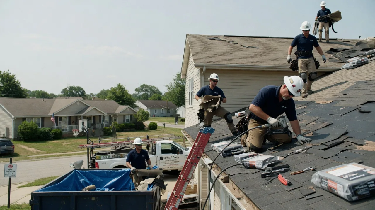 Roof Replacement in Elnora, IN near me